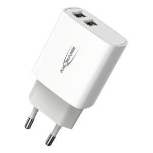 Ładowarka Ansmann HC212 biała 2x USB 12W, 2.4A
