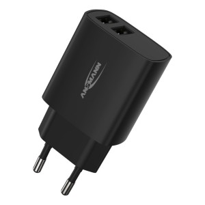 Ładowarka Ansmann HC212 czarna 2x USB 12W, 2.4A