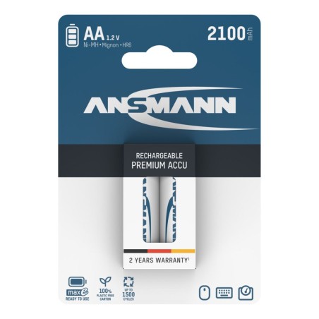 Akumulator Ansmann NiMH AA/HR6 2100 mAh maxE 2 szt