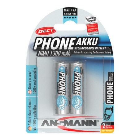 Akumulator Ansmann Dect NiMH AA/R6 1300mAh maxE 2x