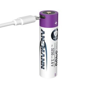 Akumulator Ansmann Li-Ion 18650 typ 3400 z USB-C