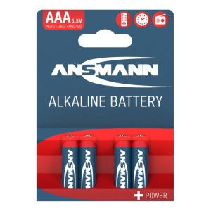 Baterie alkaliczne Ansmann AAA / LR03, 4 szt.