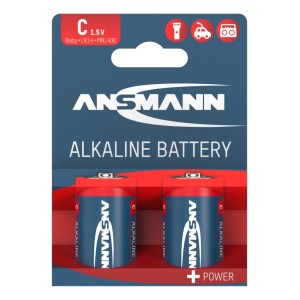 Baterie alkaliczne Ansmann C / LR14, 2 szt.