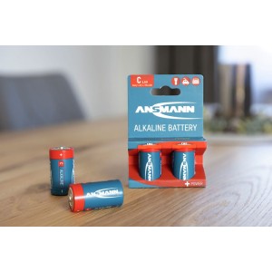 Baterie alkaliczne Ansmann C / LR14, 2 szt.