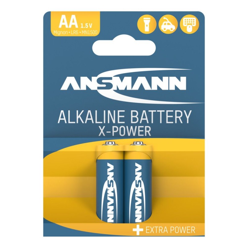 Baterie alkaliczne Ansmann X-Power AA / LR6 2 szt.