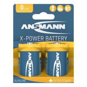 Baterie alkaliczne Ansmann X-Power D / LR20 2 szt