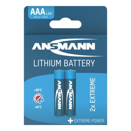 Baterie litowe Ansmann AAA / FR03 2 szt.