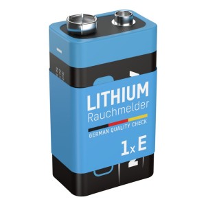 Bateria litowa Ansmann E / PP3 9V do czujnika dymu