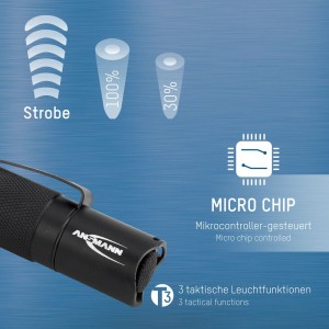 Latarka Ansmann LED M200F, 240 lm, 2xAA