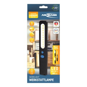Lampa warsztatowa LED Ansmann WL390R, 385 lm,aku