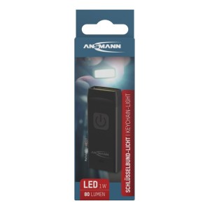 Brelokowa latarka Ansmann KL80R USB, 80 lm, aku