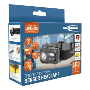 Latarka czołowa LED Ansmann HD230BS, 230 lm, 3xAAA