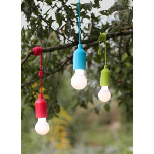 Żarówka LED HyCell PL1W, 25 lm, 3xAAA, czerwona