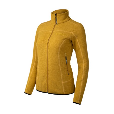 Bluza polarowa damska Alpinus Elvenes żółta