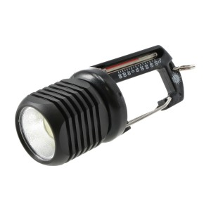 Brelok, karabińczyk z termometrem i latarką Sun Co. TempaTorch