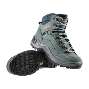 Buty damskie LOWA Renegade GTX mid WS niebiesko/łososiowe