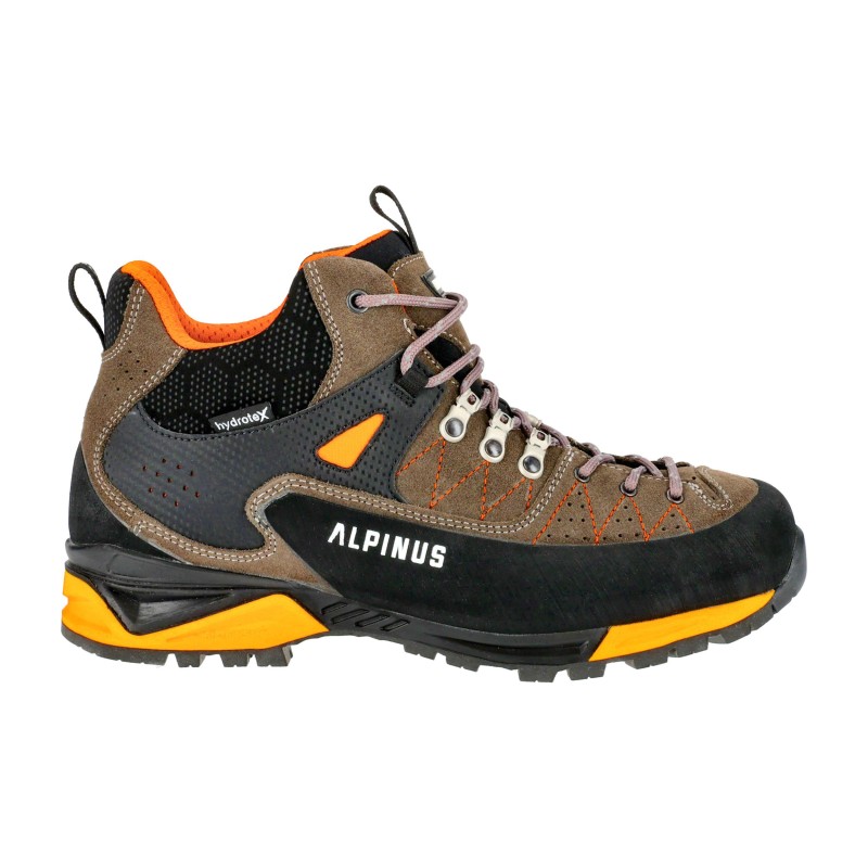 Buty męskie Alpinus The Ridge Mid Pro antracytowo-pomarańczowe