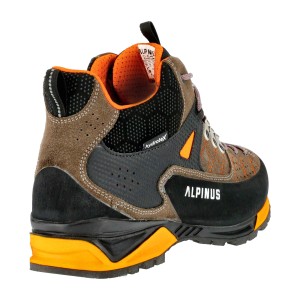 Buty męskie Alpinus The Ridge Mid Pro antracytowo-pomarańczowe