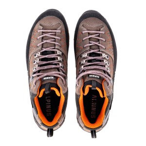 Buty męskie Alpinus The Ridge Mid Pro antracytowo-pomarańczowe