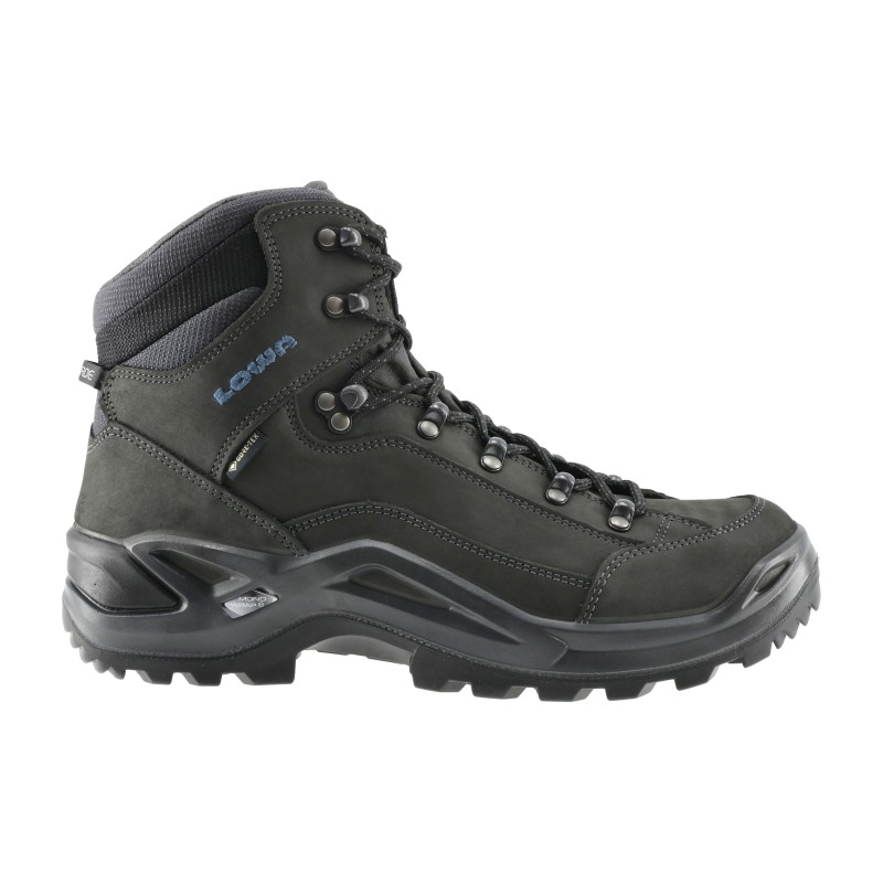Buty męskie LOWA Renegade GTX mid, antracyt/niebieski