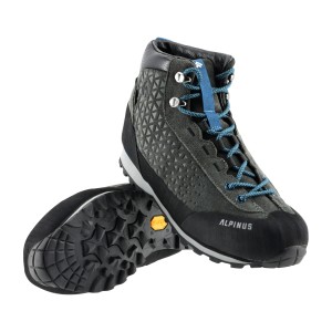 Buty męskie trekkingowe Alpinus Geres HDTX Mid, grafitowo-niebieskie