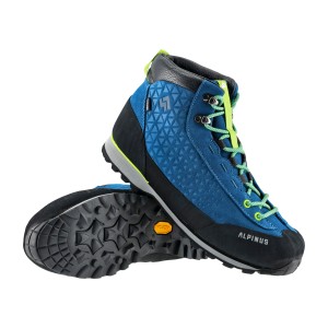 Buty męskie trekkingowe Alpinus Geres Low HDTX, niebieskie