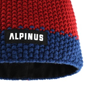 Czapka Alpinus Mutenia Thinsulate czerwono-granatowa