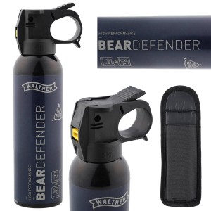 Gaz pieprzowy na niedźwiedzie i wilki Walther Pro Secur Bear stożek 225 ml
