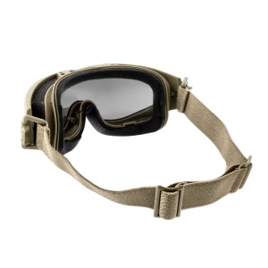Gogle taktyczne Wiley X Spear SP293T smoke / clear / light rust, jasnobrązowe oprawki