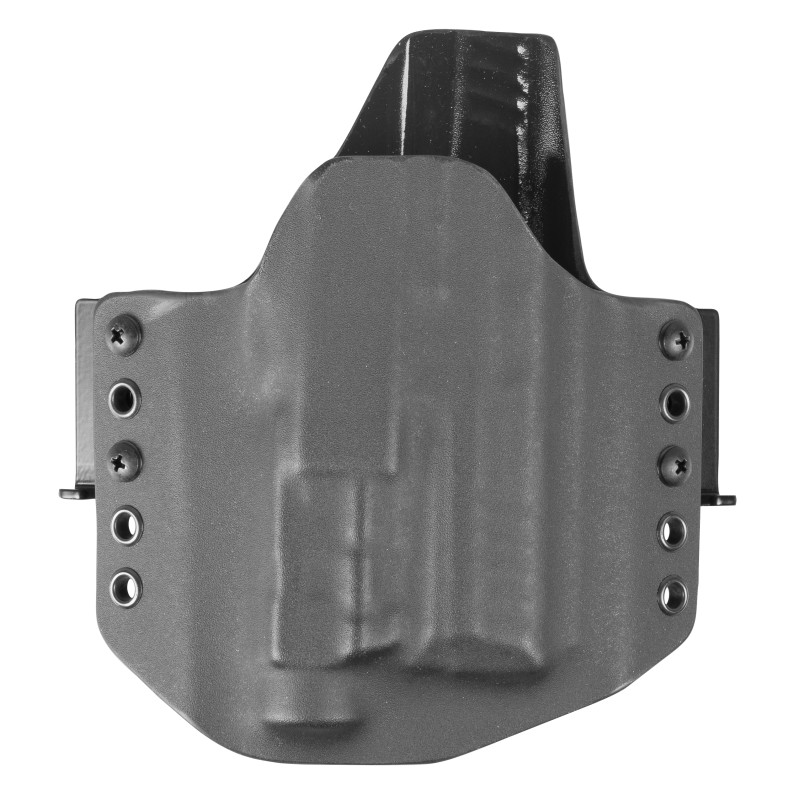 Kabura RH Holsters OWB do HK SFP9 i do latarki Fenix GL19R 1/2 sweatguard, speedloops, 40 mm, prawa, czarna