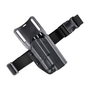 Kabura RH Holsters OWB tactical do Glock 17C gen 4 / GL19, Safariland mid-ride, prawa, czarna, 3 mm