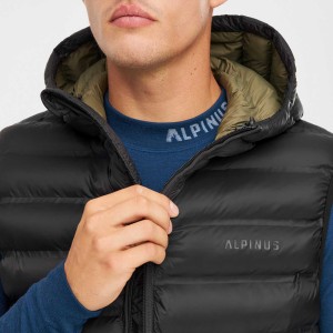 Kamizelka męska Alpinus Artos czarna