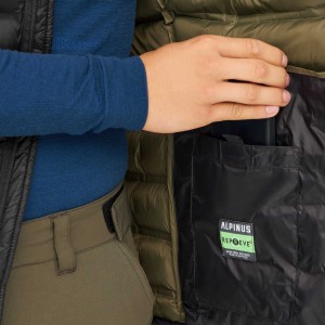 Kamizelka męska Alpinus Artos czarna