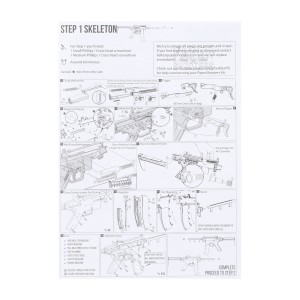 Karabin Paper Shooters Guardian Extinction zestaw