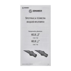 Kompensator Gomander Helix S 7,62 5/8-24 UNEF